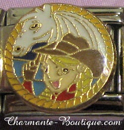 Cowgirl et cheval