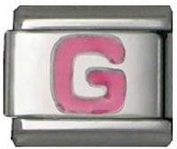 Lettre G rose 2