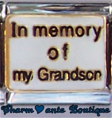 In Memory of my Granson sur fond blanc