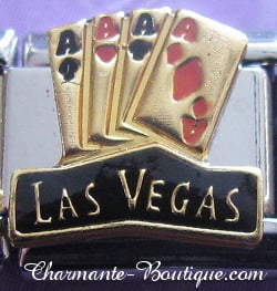 Las Vegas Jeu de cartes 4 as