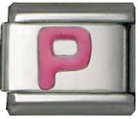 Lettre P rose 2