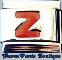 Lettre Z rouge